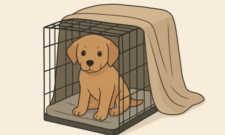 Crate Training a Puppy on the First Night Step-by-Step Guide